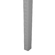 BELIANI - Lot de 4 chaises de jardin FOSSANO Matière synthétique Gris clair - vignette