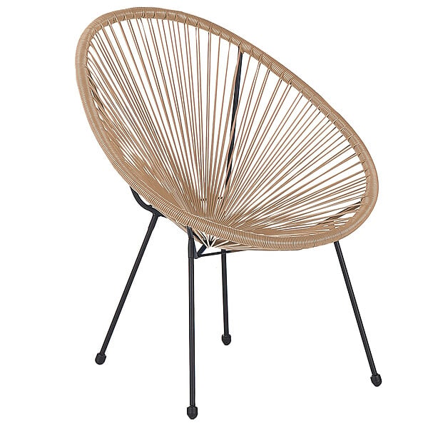 BELIANI - Chaise de jardin ACAPULCO II Naturel - large