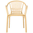 BELIANI - Lot de 4 chaises de jardin ANDORA Beige - vignette