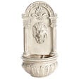 BELIANI - Fontaine de jardin avec lumière LED beige MARMORE - vignette