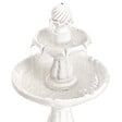BELIANI - Fontaine de jardin beige clair LIMBARA - vignette