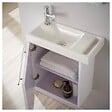 PLANETE BAIN - Pack lave mains blanc + Lave Mains en céramique + mitigeur - vignette
