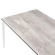 BELIANI - Table de salle à manger de jardin SOVARETO 180 cm 90 cm Imitation bois Gris clair - vignette