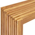BELIANI - Table basse de jardin BELLANO 150 cm 35 cm Acacia Marron - vignette