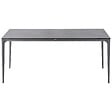 BELIANI - Table de salle à manger de jardin SOVARETO 180 cm 90 cm Effet pierre Gris foncé - vignette