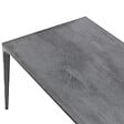 BELIANI - Table de salle à manger de jardin SOVARETO 180 cm 90 cm Effet pierre Gris foncé - vignette