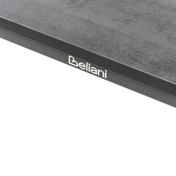 BELIANI - Table de salle à manger de jardin SOVARETO 180 cm 90 cm Effet pierre Gris foncé - large