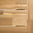 BELIANI - Table de salle à manger de jardin SCANIA 170 cm 80 cm Acacia Noir - vignette