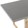 BELIANI - Table de salle à manger de jardin ORIA 180 cm 90 cm Béton Gris - vignette
