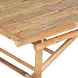 BELIANI - Table de salle à manger de jardin TINDARI 180 cm 90 cm Bambou Marron clair - vignette