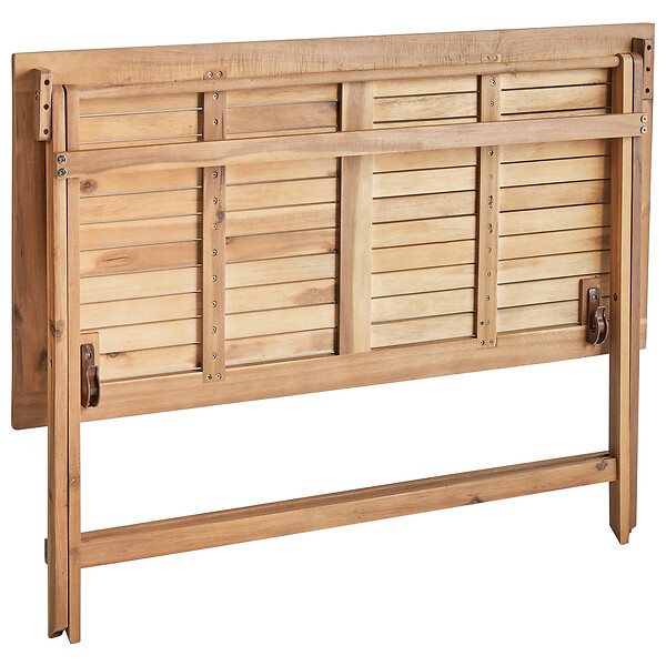 BELIANI - Table de salle à manger de jardin PROSSEDI 120 cm 60 cm Acacia Marron - large