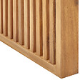 BELIANI - Table de salle à manger de jardin BELLANO 70 cm 120 cm Acacia Marron - vignette