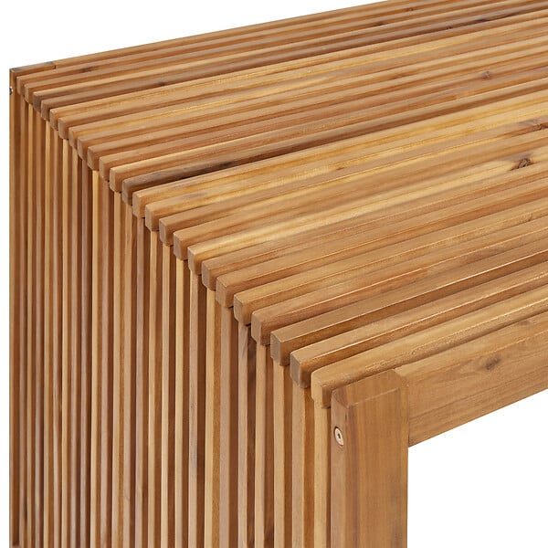 BELIANI - Table de salle à manger de jardin SULZANO 180 cm 90 cm Acacia Marron - large