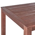 BELIANI - Table de salle à manger de jardin TUSCANIA 180 cm 100 cm Bois d\'eucalyptus Marron foncé - vignette