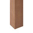 BELIANI - Table de salle à manger de jardin MONSANO 190 cm 105 cm Bois d\'eucalyptus Marron - vignette