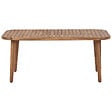 BELIANI - Table de salle à manger de jardin PARAGGI 180 cm 90 cm Bois d\'acacia certifié Marron - vignette