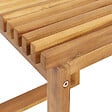 BELIANI - Table d\'appoint pour le jardin BELLANO 35 cm 40 cm Acacia Marron - vignette