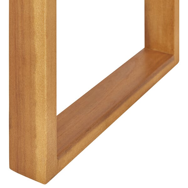 BELIANI - Table d\'appoint pour le jardin BELLANO 35 cm 40 cm Acacia Marron - large