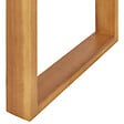 BELIANI - Table d\'appoint pour le jardin BELLANO 35 cm 40 cm Acacia Marron - vignette