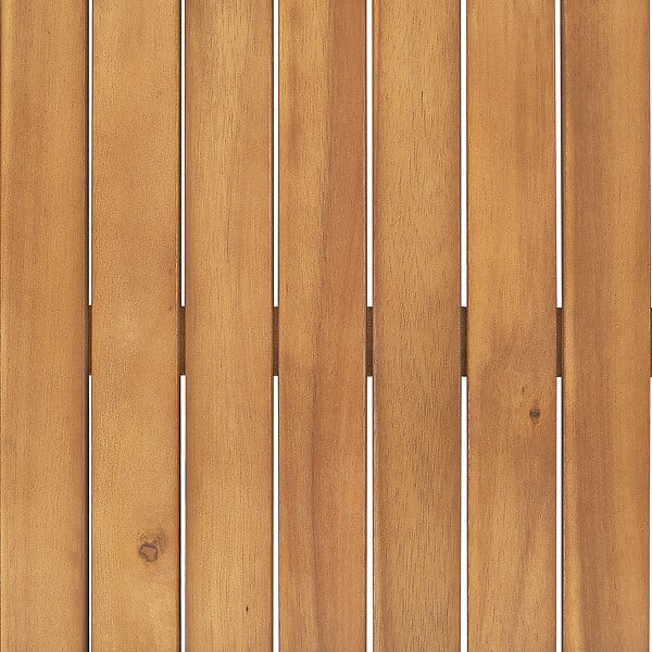 BELIANI - Table d\'appoint pour le jardin JAVA Acacia Marron clair Pliant - large