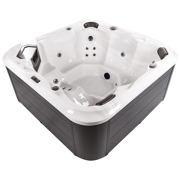 BELIANI - Spa d'extérieur avec LED TULAROSA Blanc - large