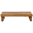 BELIANI - Table basse de jardin MARETTIMO 60 cm 110 cm Bois d\'acacia certifié Marron - vignette