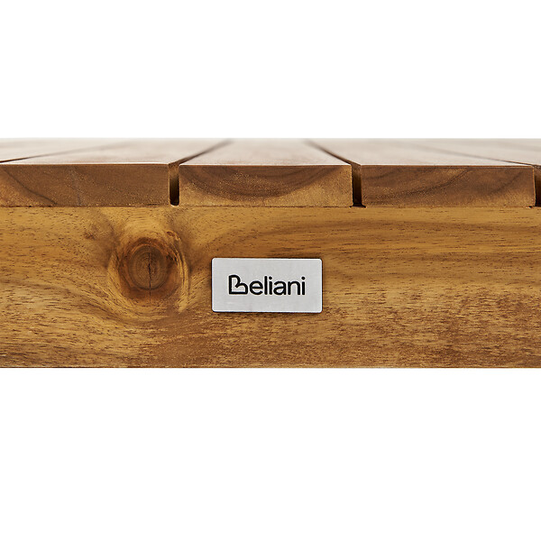 BELIANI - Table basse de jardin MARETTIMO 60 cm 110 cm Bois d\'acacia certifié Marron - large