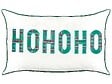 BELIANI - Lot de 2 coussins décoratifs JOYCANDY Coton 30 x 50 cm Blanc Motif de Noël - vignette
