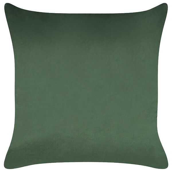 BELIANI - Lot de 2 coussins décoratifs GOLDSPRUCE Velours 45 x 45 cm Vert Motif de Noël - large