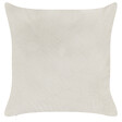 BELIANI - Lot de 2 coussins décoratifs JELLIES Velours 45 x 45 cm Blanc cassé - vignette