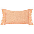 BELIANI - Lot de 2 coussins décoratifs TANSY Coton 40 x 60 cm Orange Unicolore - vignette