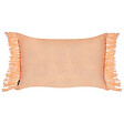 BELIANI - Lot de 2 coussins décoratifs TANSY Coton 40 x 60 cm Orange Unicolore - vignette