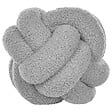 BELIANI - Lot de 2 coussins décoratifs MALNI Bouclé 19 x 19 cm Gris Unicolore - vignette