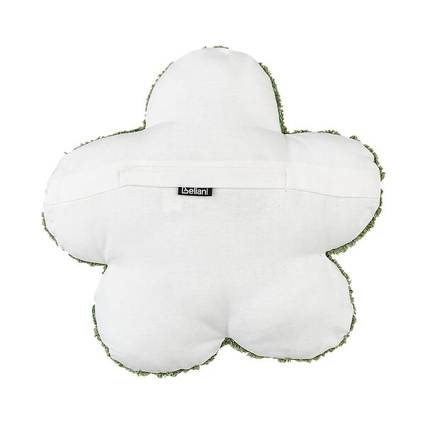 BELIANI - Lot de 2 coussins décoratifs SORREL Coton 30 x 30 cm Vert Fleur - large