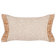 BELIANI - Lot de 2 coussins décoratifs BOATH 30 x 50 cm Beige Unicolore - vignette