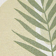 BELIANI - Lot de 2 coussins décoratifs MICROSORUM 45 x 45 cm Vert clair Motif de plante - vignette