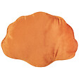 BELIANI - Lot de 2 coussins décoratifs CONSOLIDA Velours 47 x 35 cm Orange Unicolore - vignette