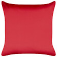 BELIANI - Lot de 2 coussins décoratifs MARSHMALLOW Velours 45 x 45 cm Rouge Motif de Noël - vignette
