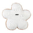 BELIANI - Lot de 2 coussins décoratifs SORREL Coton 30 x 30 cm Rose pêche Fleur - vignette