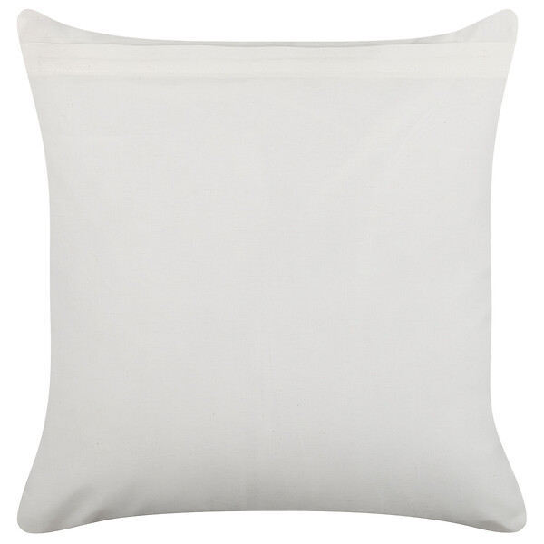 BELIANI - Lot de 2 coussins décoratifs LARICS Coton 45 x 45 cm Vert Motif oriental - large