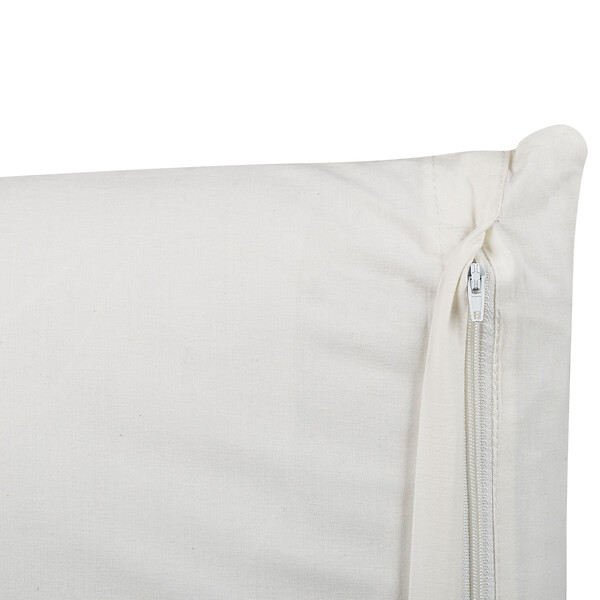 BELIANI - Lot de 2 coussins décoratifs LARICS Coton 45 x 45 cm Vert Motif oriental - large