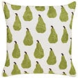 BELIANI - Lot de 2 coussins décoratifs TRACHELIUM 45 x 45 cm Vert Motif de plante - vignette