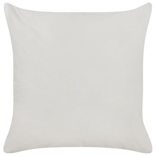 BELIANI - Lot de 2 coussins décoratifs TRACHELIUM 45 x 45 cm Vert Motif de plante - large