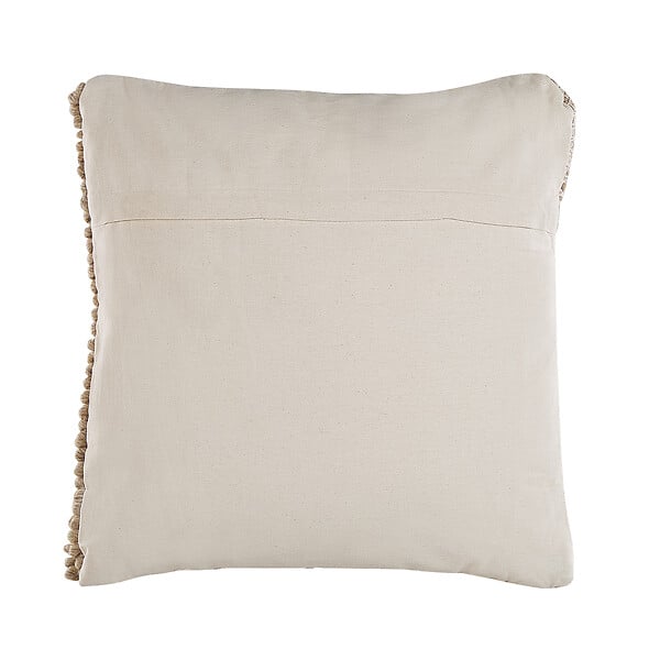 BELIANI - Lot de 2 coussins décoratifs ASLANAPA Coton 45 x 45 cm Beige Unicolore - large