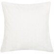 BELIANI - Lot de 2 coussins décoratifs PEPEROMIA Coton 45 x 45 cm Blanc Motif de plante - vignette