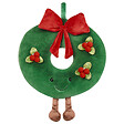 BELIANI - Lot de 2 coussins décoratifs BONBON 45 x 45 cm Vert - vignette