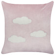 BELIANI - Lot de 2 coussins décoratifs IPOMEA Velours 45 x 45 cm Rose - vignette
