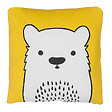 BELIANI - Lot de 2 coussins décoratifs WARANASI Coton 45 x 45 cm Jaune - vignette
