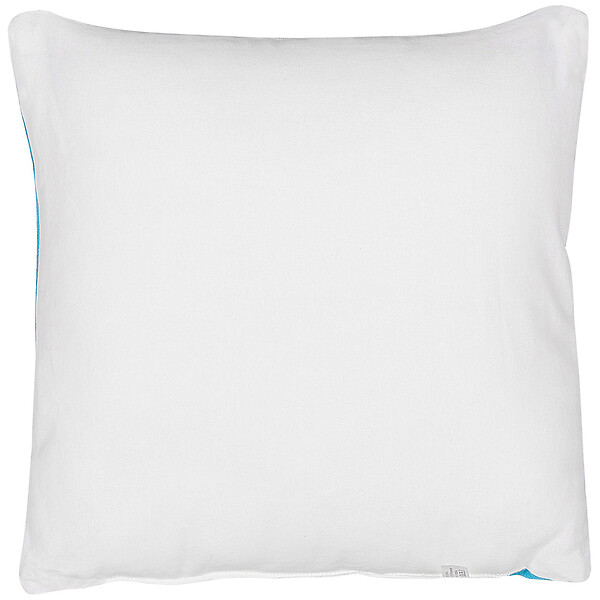 BELIANI - Lot de 2 coussins décoratifs WARANASI Coton 45 x 45 cm Bleu - large