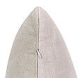BELIANI - Lot de 2 coussins décoratifs TULIPA 45 x 45 cm Taupe - vignette